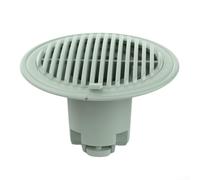 Couvre-cheveux réglable avec barrière triple couche, anti-retour de turbine anti-cafards et joint de prévention pour utilisation dans la salle de bain (vert)