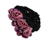 Couvre-chignon en forme de fleur pour chignon, confortable, facile à utiliser, 8 x 8 x 5 cm, pour garantir que vos cheveux restent en place toute la journée