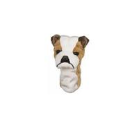 Couvre-club bulldog Daphne bois Blanc TU