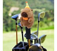 Couvre-club de golf - Animaux en peluche Protection du conducteur de style dessin animé Putting Green Gear, couvre-club durable | Hommes Femmes Golfeur Papa Mari Père Lui Elle Cadeau Cadeau Accessoire