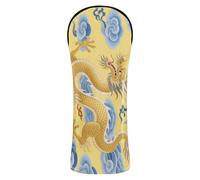 Couvre-club de golf chinois imperméable avec étiquettes interchangeables pour bois et driver Fairway Hybrid