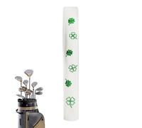 Couvre-club de golf d'alignement - Support en cuir PU Clover | Protection de club de golf | Housse de bâton de pour homme | Capuchon de guidage de clignotant | Accessoire durable et facile à
