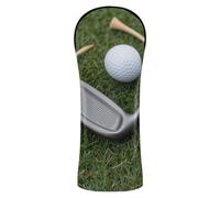 Couvre-club de golf imperméable avec numéros interchangeables pour conducteur, bois de parcours, hybrides, lanceurs, balles de golf et tees