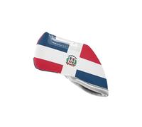 Couvre-clubs de golf en fer résistant à l'eau avec drapeau de la République dominicaine pour homme et femme