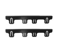 Couvre- côté pour comptoir du four - Couvertures de de gamme de cuisine 2PCS, couvercles de bord de poêle en acier inoxydable | Garde résistante à la chaleur, casse-tête et contre-garde