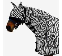 Couvre cou anti insecte cheval poney - motif zèbre