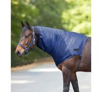 Couvre-cou pour cheval anti-eczéma Waldhausen Bleu Cob