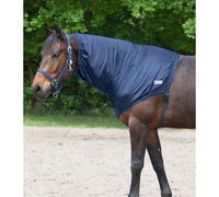 Couvre-cou pour cheval anti-eczéma Waldhausen Bleu Poney