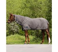 Couvre-cou pour cheval anti-mouche Waldhausen Comfort Gris Full