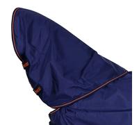 Couvre-cou pour cheval Bucas Therapy Turnout Bleu 145 cm