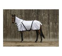 Couvre-cou pour cheval Equithème Blanc Pur-sang