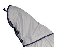 Couvre-cou pour cheval imperméable Bucas Sun Shower Argenté 145 cm