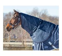 Couvre-cou pour cheval imperméable QHP 200 g Bleu 185/195 cm