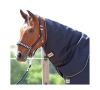 Couvre-cou pour cheval pour couverture d'extérieur Kavalkade Montreal Bleu M
