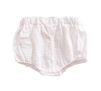 Couvre-couche en coton et lin mélangé à volants pour enfants et bébés - - 6 mois