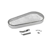 Couvre-courroie chromé avec grillage pour Buggy