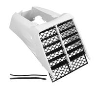 Couvre-couvertures côté couvercle du radiateur Remplacement du gril pour Banshee 350 yfz350 yfz350le yfz350Se White Abs Plastic 2GU 2171L 00 00 2GU 21721 A0 00