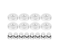 Couvre Culasse Écrous Couvercle Soupape Joints Rondelle Moteurs VTEC B16 B18 Avec Joints Toriques Pour Del Pour Sol Pour Prelude Pour Civic Si Pour CRV Couvercle Soupape(Argent)