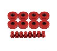 Couvre Culasse Écrous Couvercle Soupape Joints Rondelle Moteurs VTEC B16 B18 Avec Joints Toriques Pour Del Pour Sol Pour Prelude Pour Civic Si Pour CRV Couvercle Soupape(Rouge)