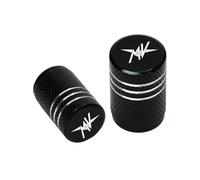Couvre-culasses pour Motos pour MV Agusta F3 675 800 Brutale 800 1000 Turismo Veloce Accessoires Moto CNC en Aluminium Valve De Pneu Port d'air Tige Couvercle Capuchons(Black)