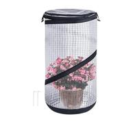 Couvre-de Protection Contre Le Gel,59,4 x 29,5 cm Tissu Pliable avec Fermeture Éclair,Voile D'Hivernage Anti-Gel pour | pour Hiver Gel Neige Pluie Jardin Intérieur Terrasse Véranda Pot de