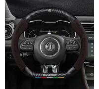 Couvre de Volant Voiture pour MG EHS eHS 2018-2022, Antidérapant Respirant Couvre Protégé Volant Voiture Housse de Volant de Voiture,D