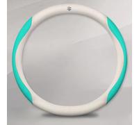 Couvre de Volant Voiture pour Suzuki Vitara JT 3-Door 2005 2006 2007 2008-2015,Antidérapant Respirant Couvre Protégé Volant Voiture Housse Intérieurs,Green