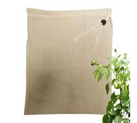 Couvre-D'Hiver Pour Protection Contre Le Gel - Couverture En Lin Avec Fermeture Éclair - Housses Respirantes Anti-Gel Avec Cordon,Pour Arbres Fruitiers, Buissons À Baies, Tomates, Roses, Terrasse Et S