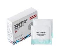 Couvre-doigts pour brosse à dents pour tout-petits,brosses à dents pour doigts pour | 10 pièces lingettes nettoyantes pour la langue des - Lingettes nettoyantes buccales en tissu non tissé pour les de