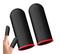 Couvre-doigts pour jeu,Couvre-doigts de jeu mobile - 2 manchons respirants en fibre de carbone,Manchons de confortables pour améliorer la réponse tactile et la sensibilité des doigts