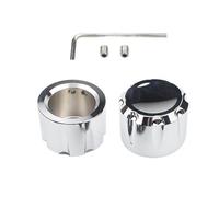 Couvre-écrous d'essieu avant, 2 cache-écrous pour essieu de moto, pour modification de moto, pour essieu avant du moteur pour moto pour femme et homme