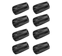 Couvre-Embouts de bâtons de randonnée en PVC avec Bases fermées | Forme de base fermée arrondie, construction à enfiler en PVC, retrait manuel pour les activités de trekking et de