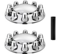 Couvre-essieu avant ABS - Couvre-écrous de roue - Outil de couverture d'écrous - Accessoires pour véhicules - Durable et polyvalent