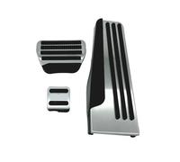 Couvre Frein Pédale Housse Protection En Aluminium Pour Pédales Frein Et D'accélérateur, Pour Infiniti Q50 Q60 EX25 QX50 QX70 EX FX G25 G35 G37 M25 Q60S(AT 3pcs)