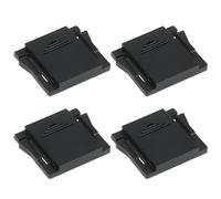 Couvre-griffe flash appareil photo (lot de 4) - Compatible Canon EOS R5, R6, R, RP, 5D IV/III, 6D II, 7D II, M50, Rebel T8i/T7i - Protège de la poussière, l’humidité et les chocs