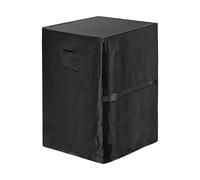 Couvre-Grill, Couvercle De Table De Cheminée Étanche, Couvercle Carré De Cheminée Anti-UV en Tissu Oxford 420D avec Revêtement en PVC Et 2 Poignées, Couvercle Anti-Vent Durable