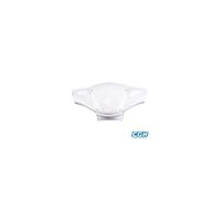 Couvre guidon avant blanc pour scooter Peugeot 50 Kisbee 4T 2009 à 2017