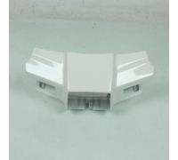 Couvre Guidon Origine Pour Scooter Peugeot 50 St 11.710801.00 / 710801bl / Blanc Neuf