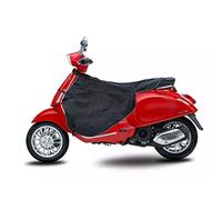 Couvre Jambe Scooter, Scooter Tablier, Universel Housse Protection Contre Le Froid et la Pluie au Etanche avec Bande Réfléchissante, Protège Jambes et Genouillère en Hiver pour Conducteur - Noir