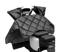 Couvre-Jambes Coupe-Vent pour Moto - Protecteur Chaud d'hiver en Cuir PU, Bouclier de Jambe isolé imperméable pour Les Cyclistes électriques, équipement par Temps Froid pour Les déplacements en Plein