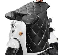 Couvre-Jambes de Moto - Protecteur en Cuir PU Coupe-Vent, Bouclier Chaud d'hiver épais pour Les Cyclistes électriques | Protection Thermique étanche | Équipement d'équitation d'extérieur pour Hommes