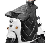 Couvre-jambes de moto - Protection chauffante imperméable pour protection contre le vent, résistance à la neige avec couche thermique isolée, bouclier de scooter électrique pour hommes et femmes, pour