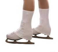 Couvre-jambes de patinage - Couvre la hauteur de la tige de 20 cm à 28 cm sur plusieurs modèles de skate (blanc)