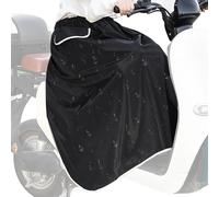 Couvre-jambes pour scooter, protection des jambes pour scooter, protection coupe-vent avec grandes poches et bandes réfléchissantes, protection contre l'humidité pour scooter, imperméable et