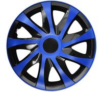 Couvre-jantes 14 pouces 4 pièces universelles bleu noir très résistants