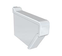 Couvre joint blanc lavabo PUBLICA pour dosseret - GEBERIT - 765000000 Blanc G