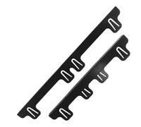 Couvre-joints de four - Protection en acier inoxydable - Résistant à la chaleur - 35,1 cm - Protection de comptoir de cuisine pour four - Empêche les miettes de se renverser - Facile à nettoyer
