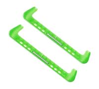 Couvre-Lame pour Patins à Glace avec Protection Anti-dérapante, Housse Rigide en PVC pour Patinage Artistique et Vitesse, Couleur gelée Transparente, Ajustement Universel Adultes et Enfants