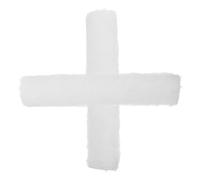 Couvre-lanières pour Sabots, Fourrure Blanche, Protection Douce, Femme | Plush Fabric, pour Talons de Sabots et Sandales, Intérieur Cosy, Usage Hiver