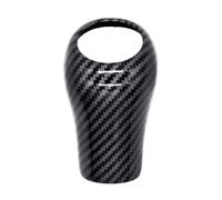Couvre-levier de vitesse élégant avec design en fibre de carbone qui ne se décolore pas et facile à utiliser